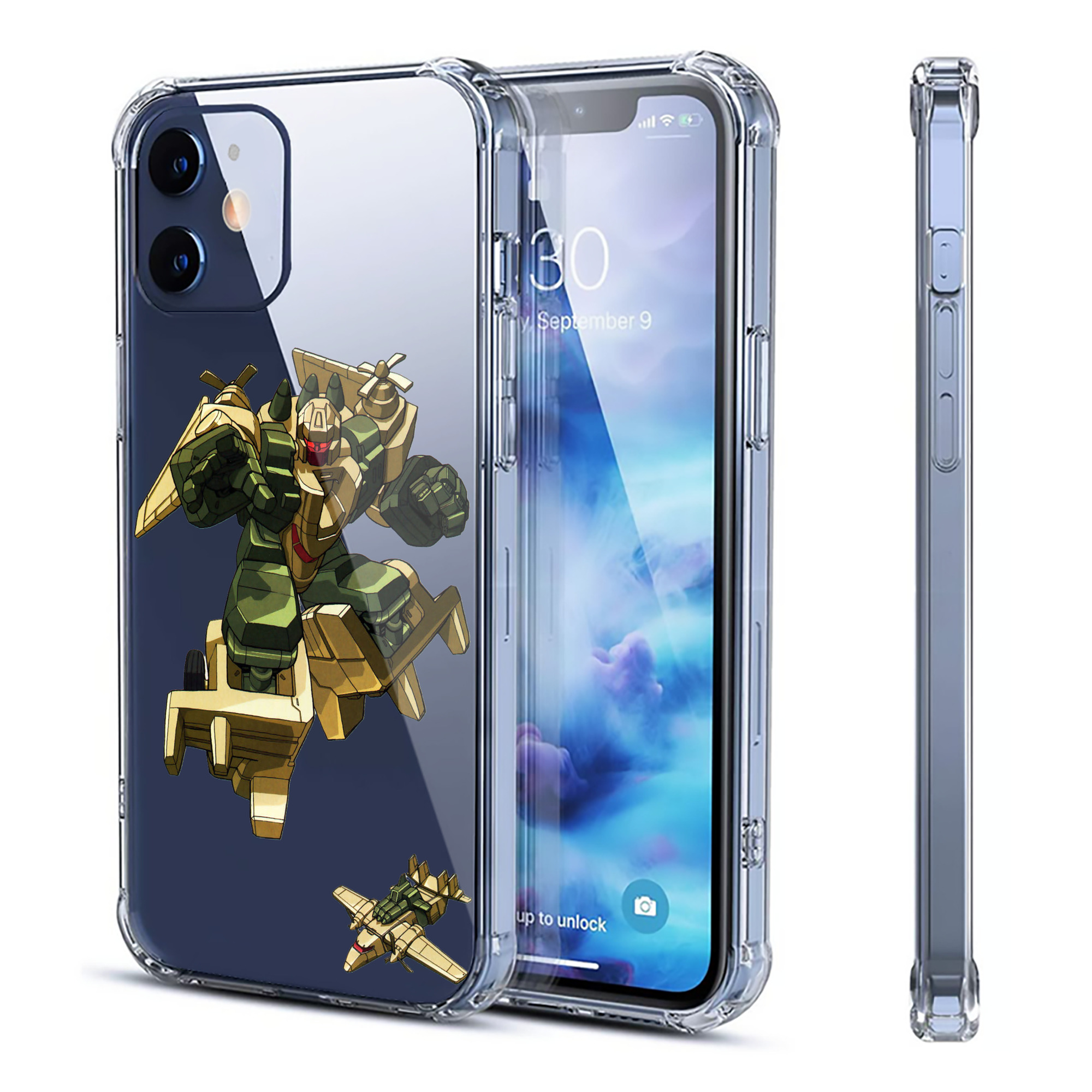 （画像用）  【iPhone 12シリーズ対応】透明スマホケース（クリアソフトケース）